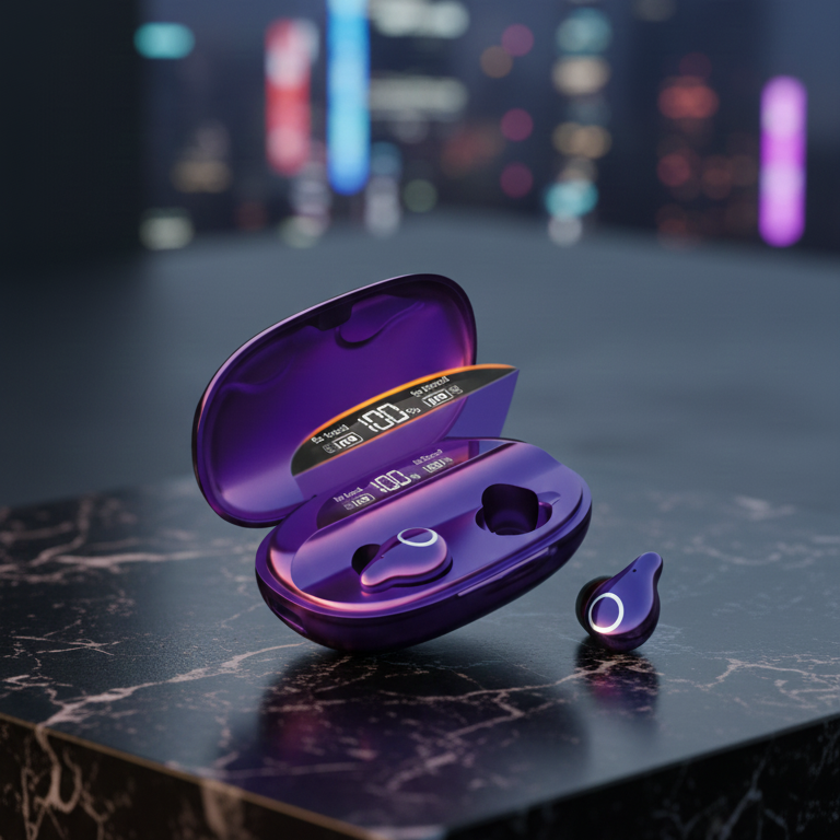 TWS K8/K8A True Wireless Bluetooth Earbuds V5.2/V5.3 HD Stereo Sports Headset
