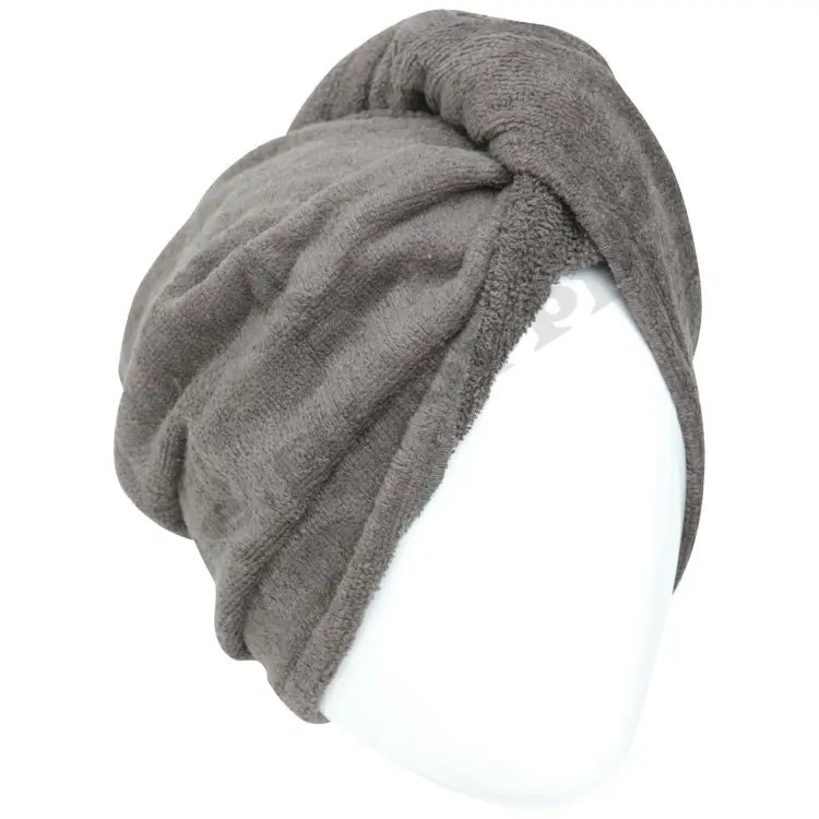 Turby Towel Hair Drying Cap 65cm | Super Absorbent Quick Dry Hair Towel Wrap for Women | Shower Hair Turban (Random Color)
