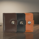 Pack of 3 Men's Premium Leather Wallets | Slim Bifold Wallet Set with Multiple Card Slots & Cash Compartments | Stylish Gift Wallets for Men - Image 2