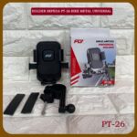 Fly Bike Metal Universal Mobile Holder with Handle | Heavy Duty Motorcycle & Bicycle Phone Mount - Image 3