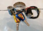 Motorcycle 3 Piece Lock Set with Ignition Switch | Complete Security Lock Kit for 70cc & 125cc Bikes - Image 5