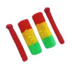 Universal Rubber Bike Handle Grip Cover with Clutch & Brake Lever Covers | Anti-Slip Motorcycle Handle Grips for CG 125, CD 70 & 125cc Bikes - Image 2