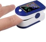 Fingertip Pulse Oximeter Blood Oxygen SpO2 & Heart Rate Monitor Portable LED Display with Battery Included - Image 2