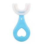 360 Degree U Shaped Baby Toothbrush Soft Silicone Kids Oral Care Brush