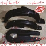 3 Piece Motorcycle Plastic Mudguards & Chain Cover Set for 70cc Bikes | Rust Proof Heavy Duty Bike Body Kit - Image 3