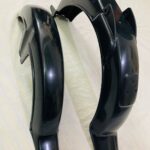 2PCS Motorcycle Plastic Fender Mudguards Set for 70CC Bikes Front & Back Rust Proof