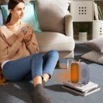 Zodiac Dragon Mini Portable Electric Desk Air Heater for Room, Small Tabletop Fan - 800W (Random color) - Image 4
