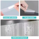 5 Meter Silicone Door Draft Stopper & Window Seal Strip, Weatherproof, Dustproof & Noise Insulation Gap Sealer - Image 2