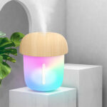 Mushroom Shape Portable Mini Humidifier 300ml USB Aroma Diffuser Cool Mist - Image 4