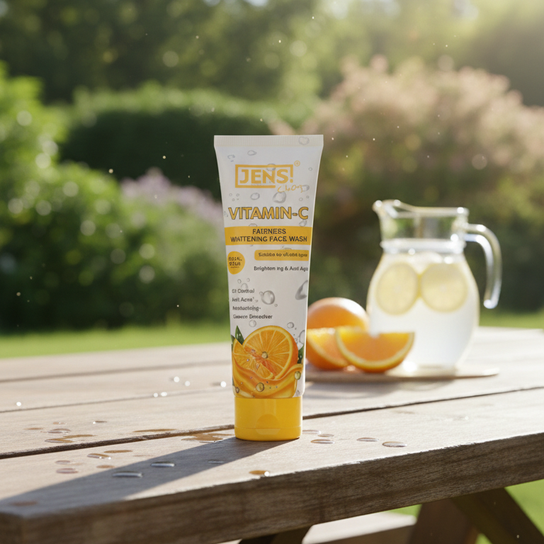 Jens Choy Vitamin C Fairness Face Wash 100ml | Brightening & Refreshing Facial Cleanser for Daily Skincare Jens Choy Vitamin C Fairness Face Wash 100ml | Brightening & Refreshing Facial Cleanser for Daily Skincare