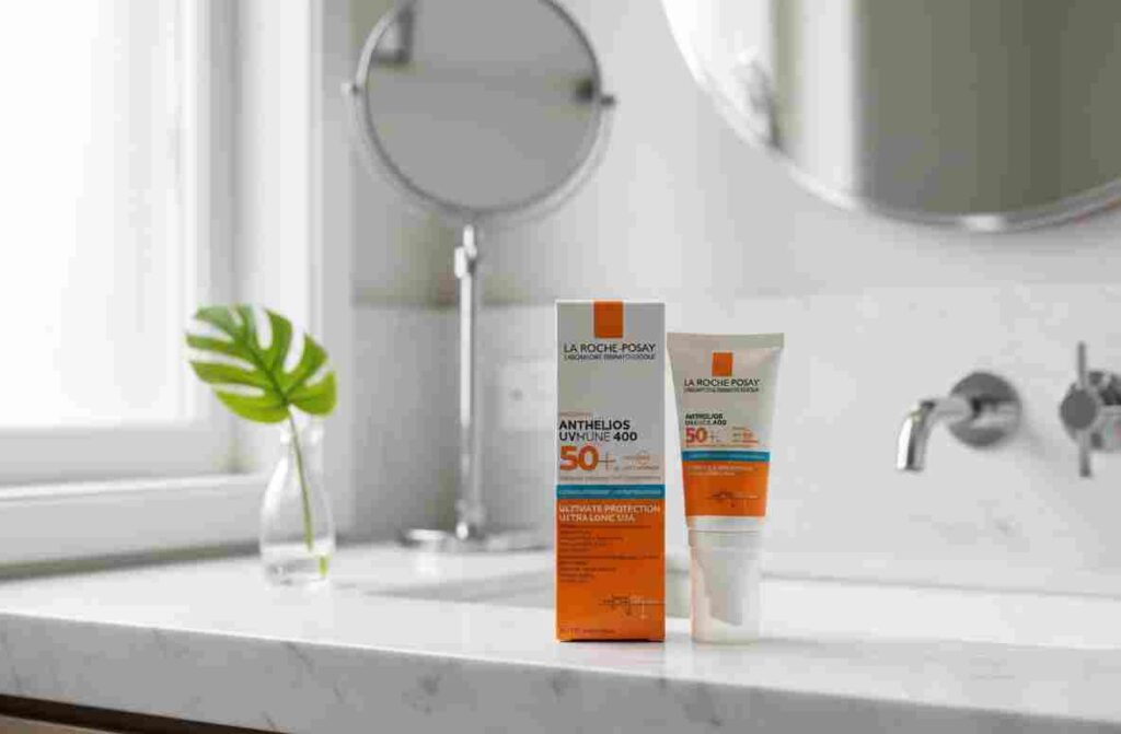 La Roche-Posay Anthelios UVMune 400 Hydrating Cream SPF50+ | Ultra-High UVA & UVB Sunscreen with Mexoryl 400 for Sensitive & Dry Skin