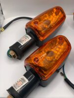 Pack of 4 Original 70cc Bike Indicator Set | Universal Motorcycle Turn Signal Lights Compatible with 2013 & Newer Models