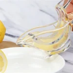 Manual Lemon Clip Portable Clear Fruit Juicer Bird Lemon Slice Squeezer Home Kitchen Bar Hand Gadget – Acrylic Lemon Squeezer for Fresh Juice and Family Use - Image 3