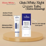 Gluta White Night Cream 50ml Advanced Brightening, Nourishing & Anti-Aging Overnight Formula - Image 4