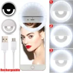 Selfie Ring Light With LED Camera Photography Flash Light, Rechargeable 36‑LED Phone Ring Light for iPhone & Android Selfies, Videos, and Makeup Checks - Image 4