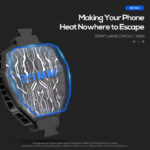 MEMO DL05 Tablet Cooler Pad for iPad & Tablets | Semiconductor Gaming Cooling Fan with RGB Display - Image 3