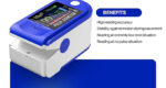 Fingertip Pulse Oximeter Blood Oxygen SpO2 & Heart Rate Monitor Portable LED Display with Battery Included - Image 4