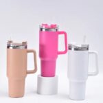 Stanley 40 Oz (1200ML) Stainless Steel Vacuum Insulated Tumbler with Straw, Leak-Proof Travel Mug for Hot & Cold Beverages (Random Colors) - Image 2