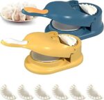 2-in-1 Manual Dumpling Maker & Dough Press Machine | Portable Samosa, Gujiya & Pastry Mould Kitchen Tool - Image 2