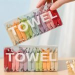 Disposable Washcloths 14 Pcs Box | Thickened Compressed Face Towels | Portable Travel & Beauty Cleaning Towels - Image 2