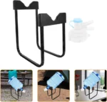 19L Water Bottle Stand with Nozzle & Stopper, Durable Metal Water Dispenser Stand for Home & Office Use