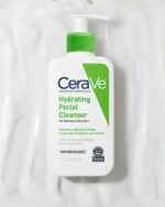 CeraVe Hydrating Facial Cleanser 236ml | Gentle Face & Body Wash with Ceramides & Hyaluronic Acid for Normal to Dry Skin
