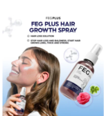 FEG PLUS Hair & Beard Regrowth Spray 50ml Anti Hair Loss Minoxidil Redensyl Hair Growth Serum for Men in Pakistan - Image 3