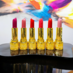 6 Pcs High Pigmented Velvet Matte Lipstick Set, Long-Lasting Multicolor Lip Shades with Smooth, Soft Texture