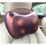 Massager Neck Pillow with Infrared Heat, Electric Cervical Massage Pillow for Neck Back Waist Arm and Foot Relief