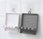 Spoon Rest (Plastic) Kitchen Utensil Rest with Pot Lid Holder Stand (Random Color) - Image 5