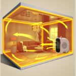 Zodiac Dragon Mini Portable Electric Desk Air Heater for Room, Small Tabletop Fan - 800W (Random color) - Image 2