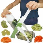 4 In 1 Vegetable Cutter Chopper Adjustable Multifunction Slicer Grater Kitchen Tool - Image 3
