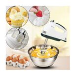 DH 133 Scarlett 7 Speed Hand Mixer Electric Egg Beater Dough Mixer - Image 2