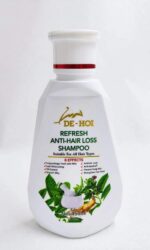 De‑Hoi Refresh Anti‑Hair Loss Shampoo Ginger Hair Care Shampoo Helps Stop Hair Loss 450ml - Image 3