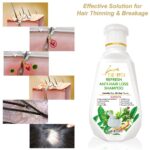 De‑Hoi Refresh Anti‑Hair Loss Shampoo Ginger Hair Care Shampoo Helps Stop Hair Loss 450ml - Image 4