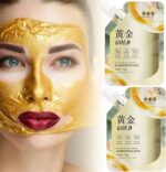 Retinol Snake Venom Peptide Gold Mask, Anti-Aging Brightening Face Mask, Moisturizing Oil Control Peel Off Mask, Anti-Wrinkle Skin Care Mask 100g