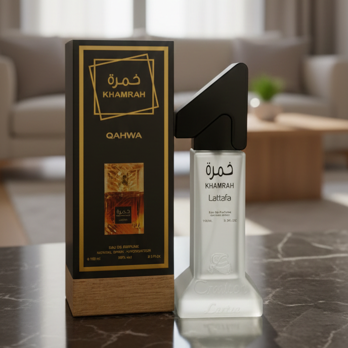 Khamrah by Lattafa Perfume 100ml | Long Lasting Fragrance for Men & Women | Elegant Eau De Parfum