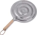 Simmer Ring Heat Diffuser Reducer Flame Guard Simmer Plate, Gas Electric Slow Cook Ring Even‑Heat Flame Diffuser for Gas, Electric & Glass Stove Tops - Image 2