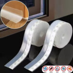 5 Meter Silicone Door Draft Stopper & Window Seal Strip, Weatherproof, Dustproof & Noise Insulation Gap Sealer