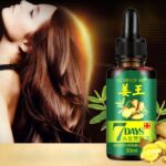 7 Day Ginger Germinal Oil Hair Nutrient Solution – Hair Growth Essence Liquid 30ml Fast Natural Hair Loss Treatment - Image 4