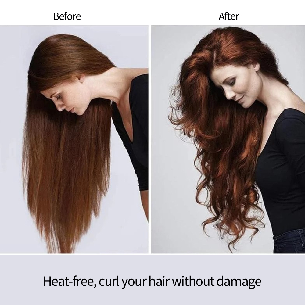 Heatless Curling Rod Hair Curls Headband Soft Hair Curling Ribbon