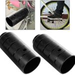Pack of 2 Bicycle Stunt Pegs Foot Rest | Heavy-Duty Steel Axle Footrests for BMX, Freestyle Tricks & Passenger Support