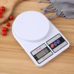 Digital Kitchen Weight Scale 10kg Capacity | Gram & Ounce Measurement | Compact Food Weighing Scale (Without LED) - Image 3