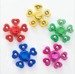 Metal Hand Spinner Fidget Toy Stress Relief Spinner with Balls and Box - Image 3
