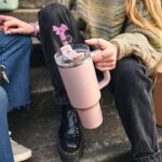 Buy 1 Get 1 Free Silicone Straw Cover Cap for Stanley Cup 10mm | 3D Bow & Animal Straw Topper | Reusable Dust Proof Straw Lid Cover - Image 2