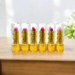 6 Pcs High Pigmented Velvet Matte Lipstick Set, Long-Lasting Multicolor Lip Shades with Smooth, Soft Texture - Image 2