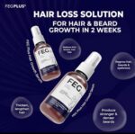 FEG Plus Hair Growth Spray 50ml - Stimulate Follicles & Stop Hair Fall | Formula for Thicker, Stronger, Healthier Hair
