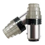LED Bike Back Light Flasher Bulb | Multi-Color Motorcycle Rear Warning Light | Universal LED Tail Light Flasher