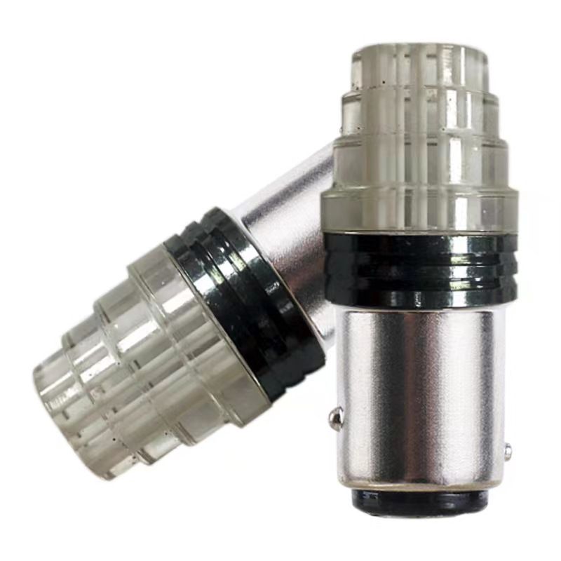 LED Bike Back Light Flasher Bulb | Multi-Color Motorcycle Rear Warning Light | Universal LED Tail Light Flasher