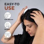 1 Piece Scalp Shampoo Massager Brush with Soft Silicone Bristles | Hair Scalp Scrubber & Shower Massage Brush for All Hair Types | Random Color - Image 4